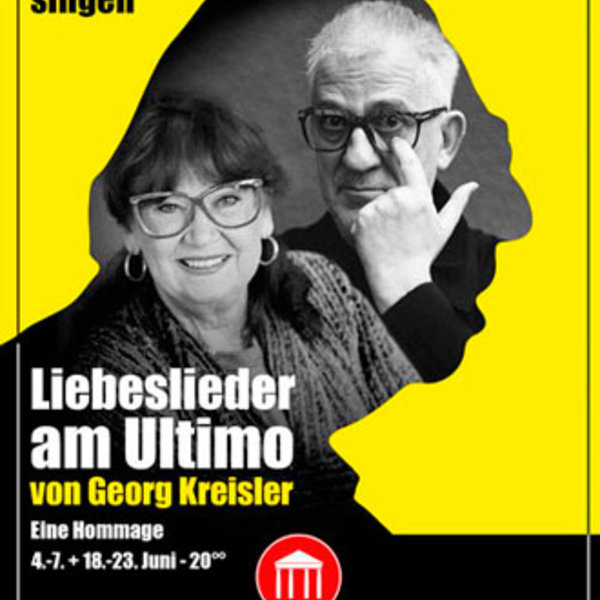 Georg Kreisler & Barbara Kreisler-Peters :: Plakat Liebeslieder am Ultimo