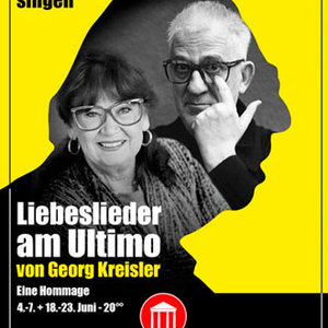 Georg Kreisler & Barbara Kreisler-Peters :: Plakat Liebeslieder am Ultimo